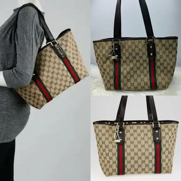 💎✨BEAUTIFUL✨💎 Gucci GG Shoulder Handbag Leather Pink - Picture 1 of 14